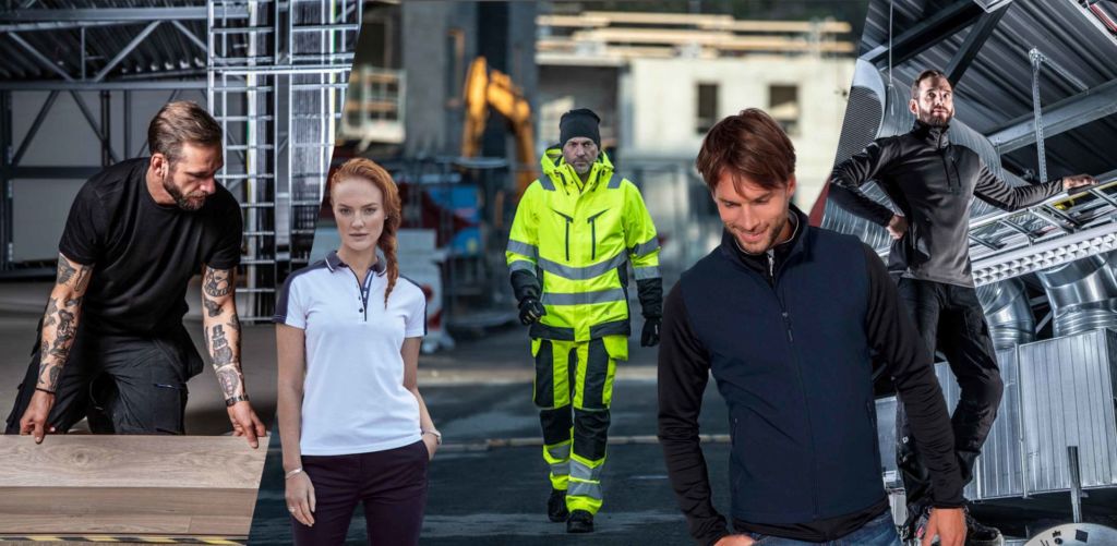 Abbigliamento da lavoro con logo