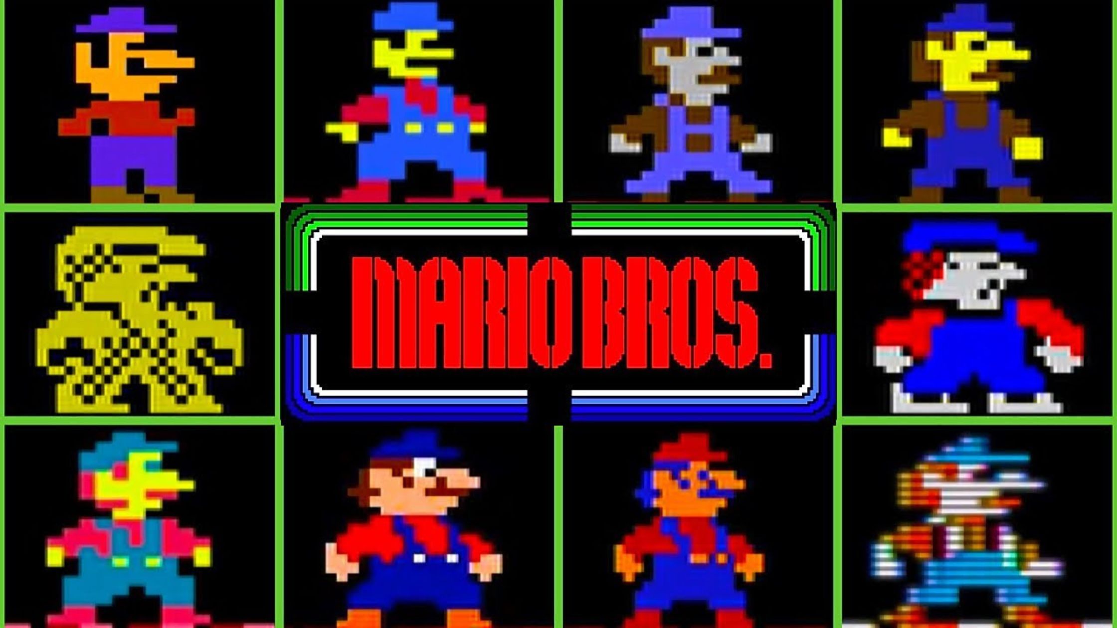 Mario bros videogame